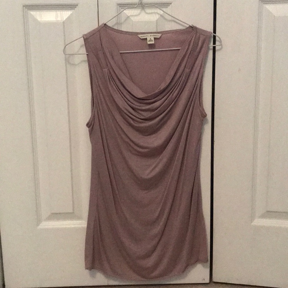 Purple tank blouse